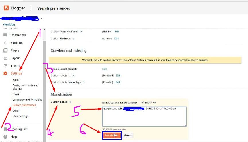 How to fix Ads.txt problem in google adsense acoount - Blogger User.