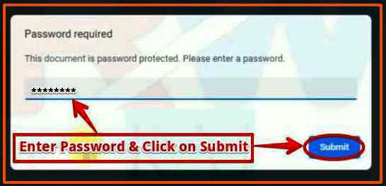 PAN Card के pdf file को ओपन करने के लिए पासवर्ड