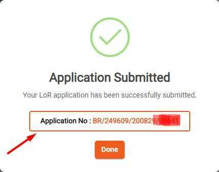 Application Finlay Submitted for LoR Apply