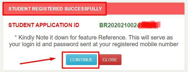 NSP Registration Successfully Complete & Got Application ID