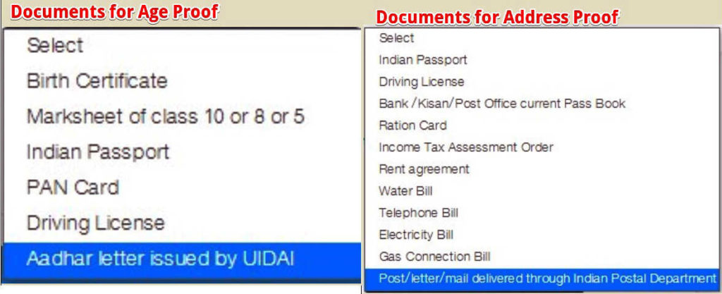 Voter ID Card Online Apply के लिए Documents