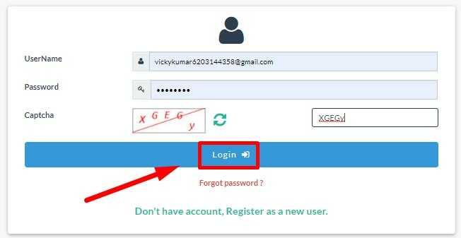 Login on NVSP Website with User Name & Password