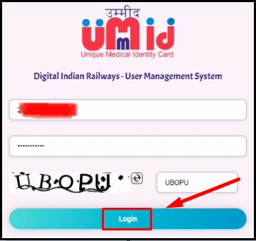 Login on UMID Portal for UMID Card Status Check Online