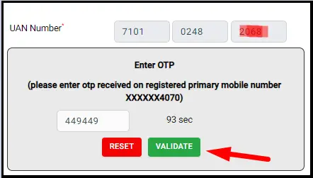 Verify OTP For E Shram Card Download Online